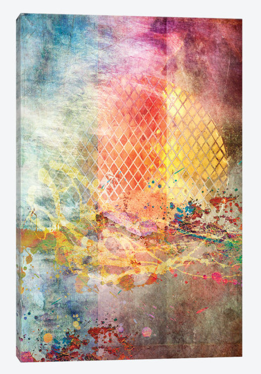 "au-delà du soleil" , impression sur toile tendue, H 60 po x l 40po x P 1,5 po, Toile avec cadre noir
