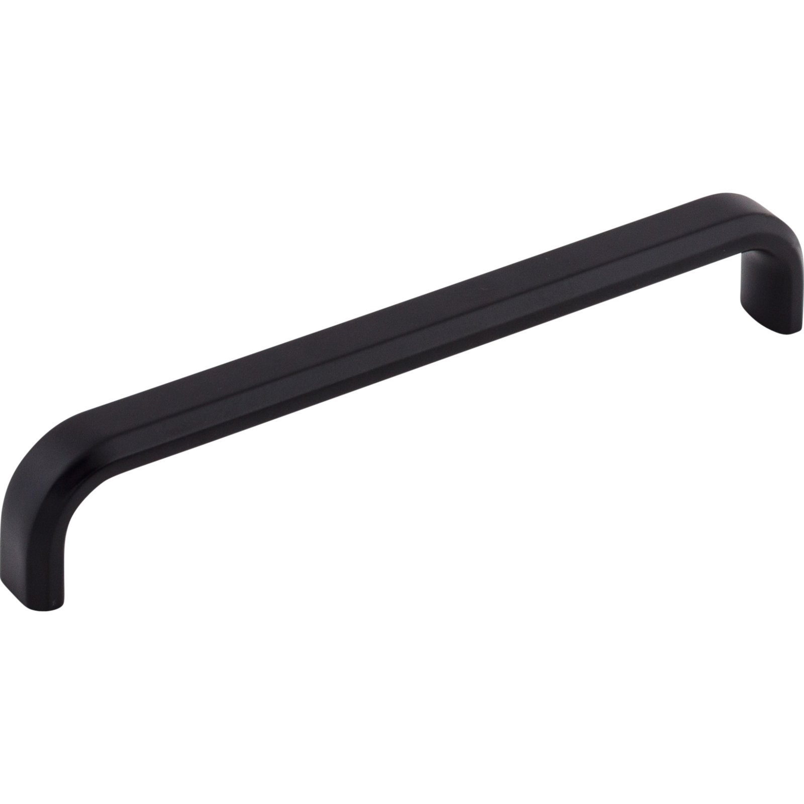 Telfair Bar pull, Flat Black, 6 5/16" Center to Center