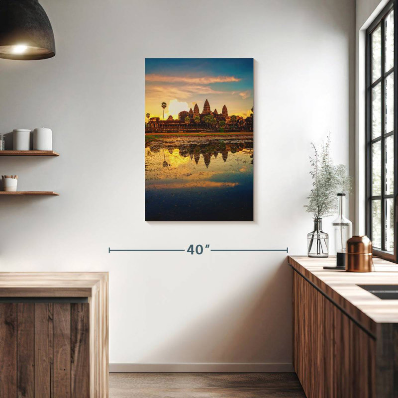 Adella Angkor Wat, 36" H x 24" W