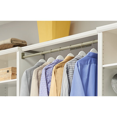 Impressions 48 inch White Top Shelf Kit