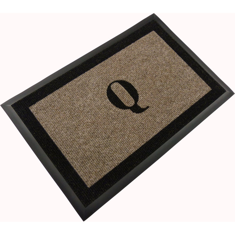 Tapis d'extérieur antidérapant Asai, Taupe, Q, l 36 po x L 60 po
