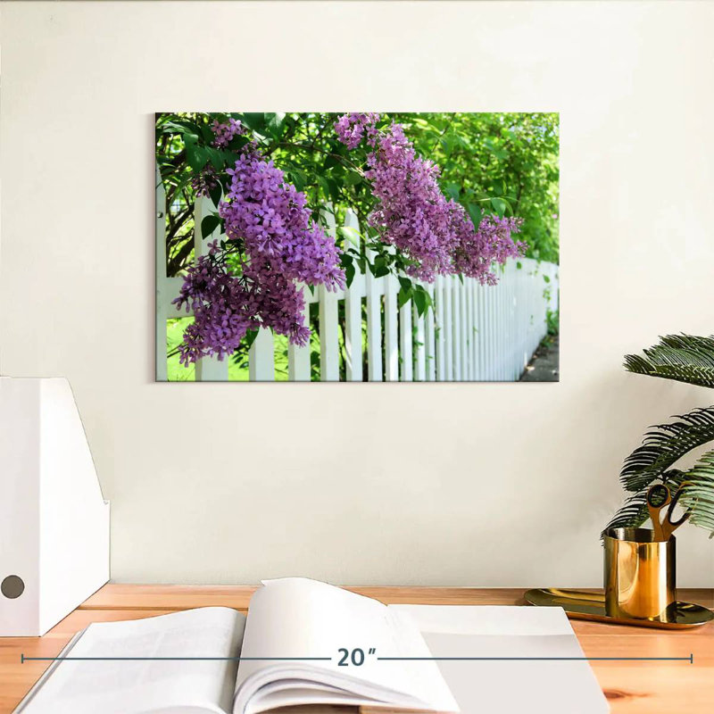 Clôture Harnek lilas, H 8 po x l 12 po