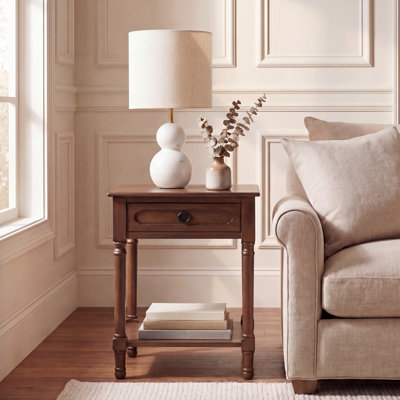 Table de bout avec rangement Pagel