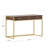Huddleston Martha Stewart 3 Drawer Home Office Desk with Metal Frame and Hardware-90801374