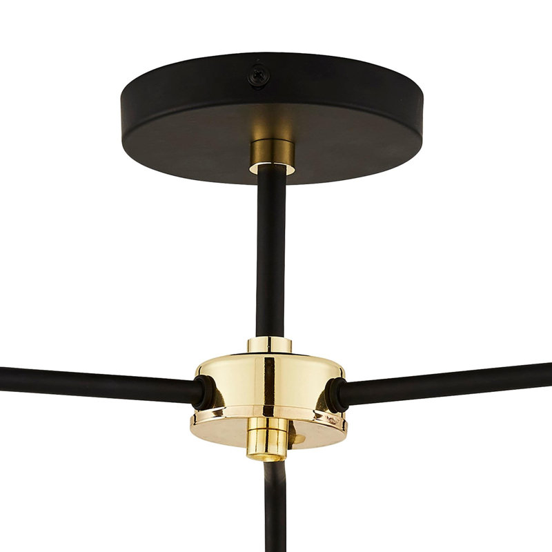 Bainville Glass Semi Flush Mount