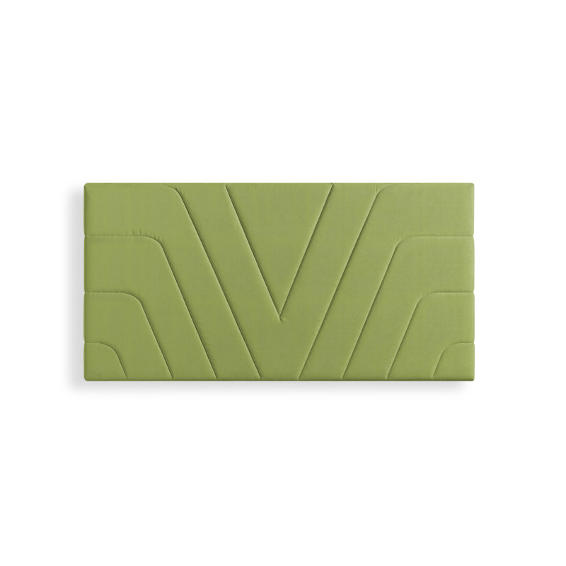 Richbell Upholstered Headboard, Small Double (4'), Green