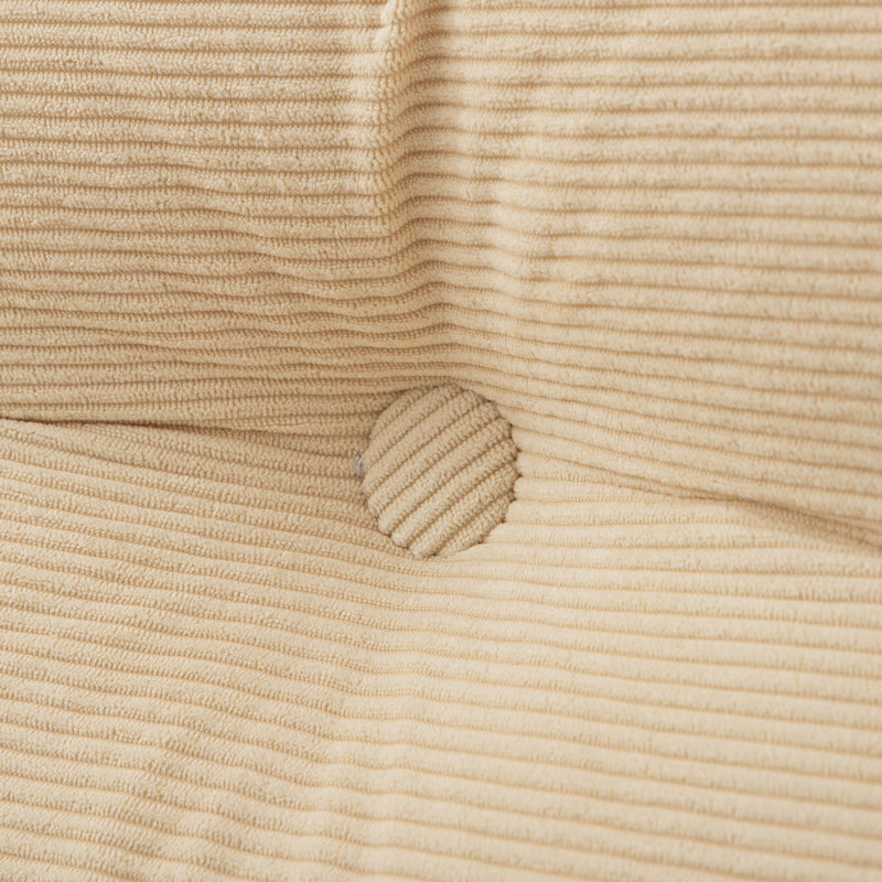  Polyester Headboard Back Support Throw Pillow, 20"H x 59"W, Beige