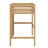 High Wood Loft Bed, With Safety Guardrail, Built-In Desk, Ladder-1386632883