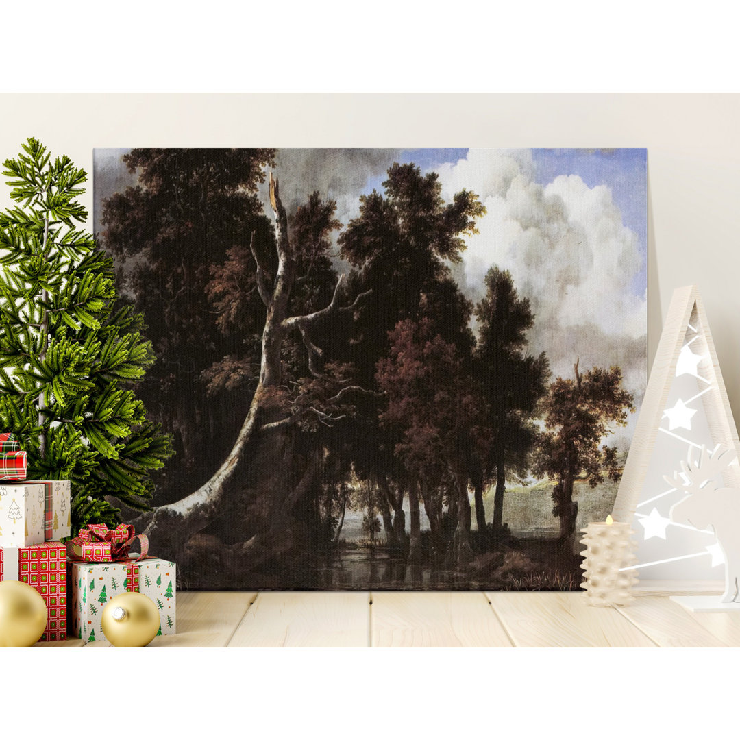 Forest Landscape Canvas Wall Art, Archival Quality, Gallery Wrapped Canvas Print, Ready to Hang, Classic Scenery, Statement Piece for Home