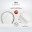 NETTA 2000W Mini Fan Heater with Adjustable Thermostat, 3 Heat Settings & Carry Handle-87375462