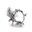 Song Bird Pewter Metal Handcrafted Napkin Ring