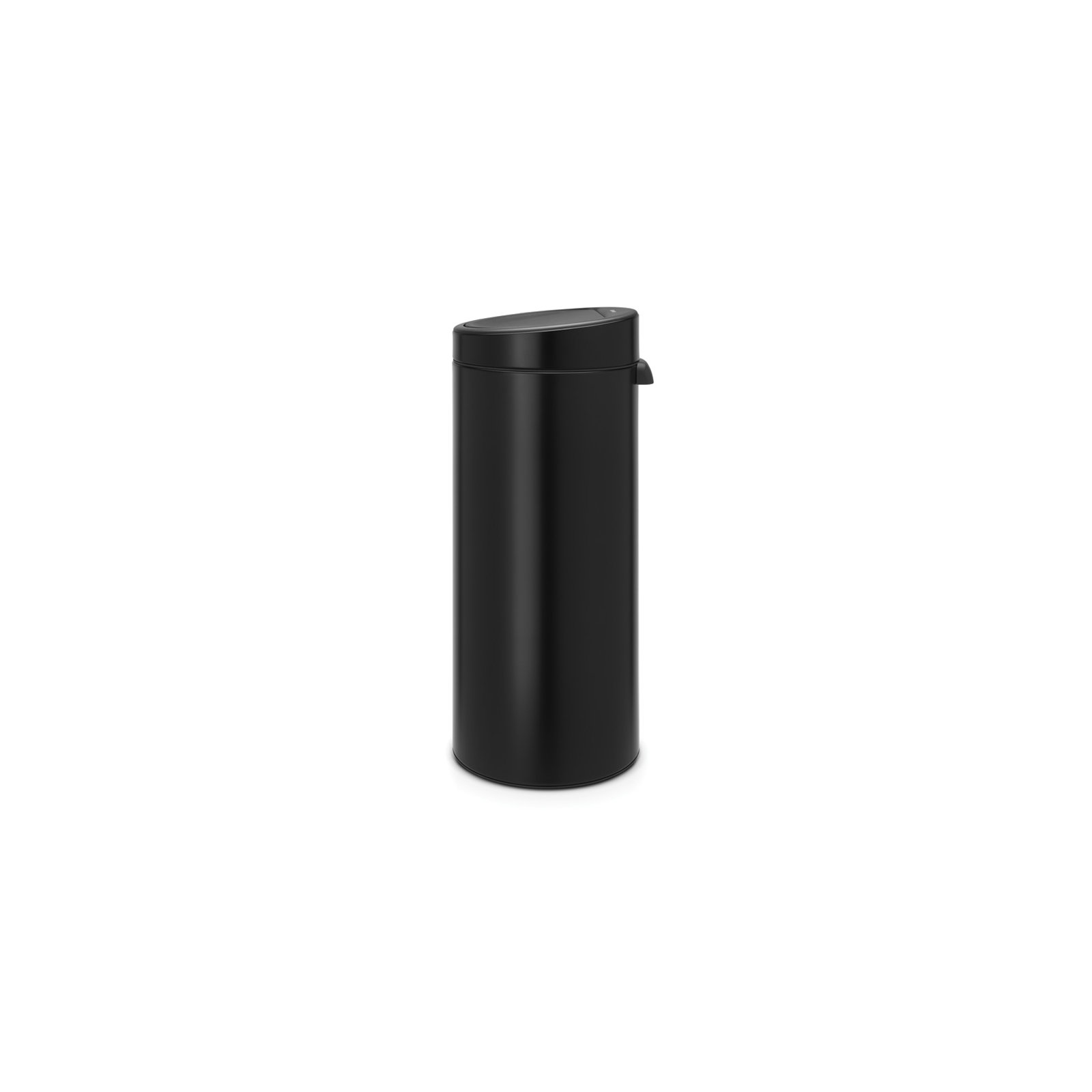Brabantia 8 Gallon Touch Top Trash Can, Matte Black