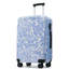 Ensemble de 5 valises rigides avec serrure TSA, valises à roulettes en ABS 14/16 / 20/24/28 pouces, roulettes silencieuses à 360 °, poignée réglable à plusieurs niveaux (bleu)