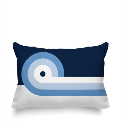 Zobo Minimalist Mid-Century Indoor/Outdoor Throw Pillow