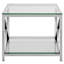 Table de bout en verre Hayward