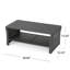Table basse en osier Gustel-32783196