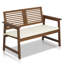 Banc de jardin en bois Estherville Meranti