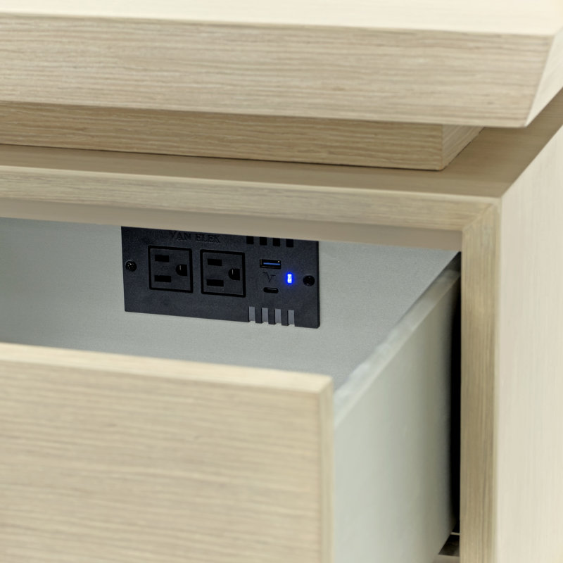 Lotus Bay Vanity Desk - Sand