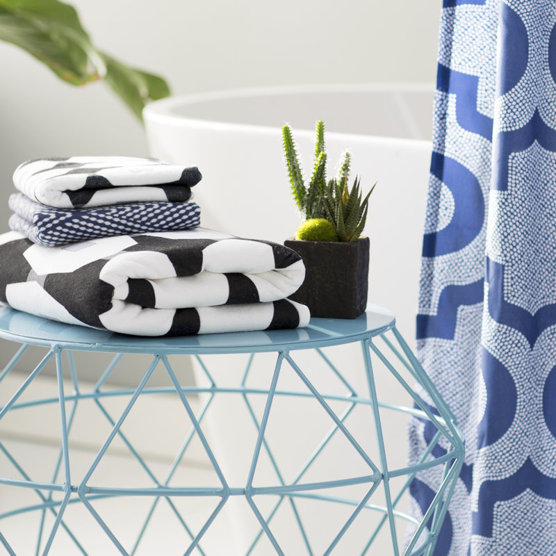 Ayasha Hand Towel, Black