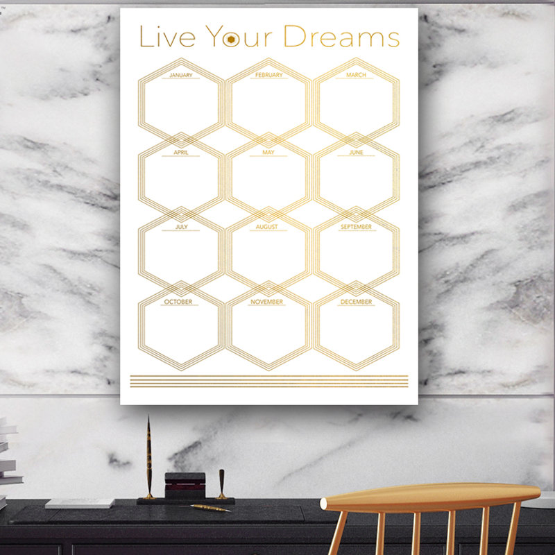 Tableau effaçable à sec, H 16 po x l 12 po x P 1,5 po, Blanc