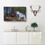 Lone Wolf - Wrapped Canvas Painting-55365023