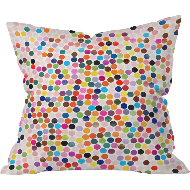 Housse et insert de coussin carré Garima Dhawan Dots, H 18 po x l 18 po