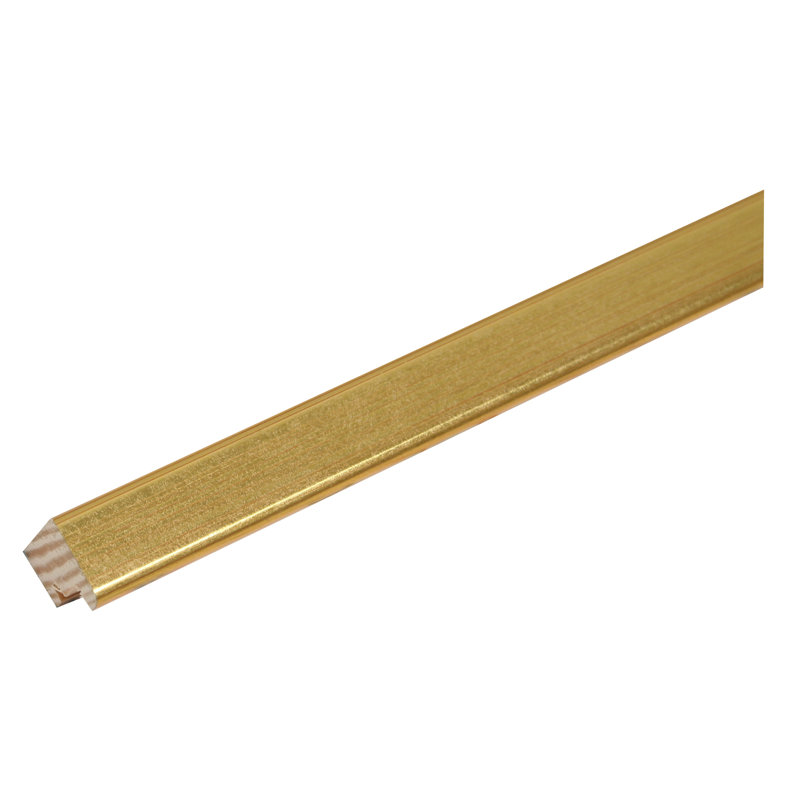 Gold Wood Matte Picture Frame, 7.02" x 9.36"