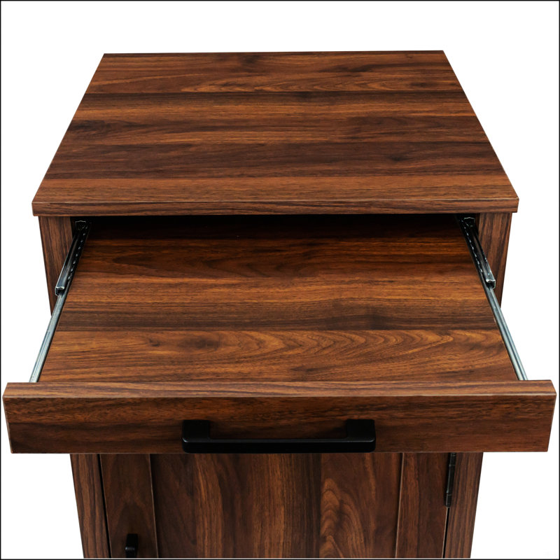 Buffet brun modulaire couleur noyer