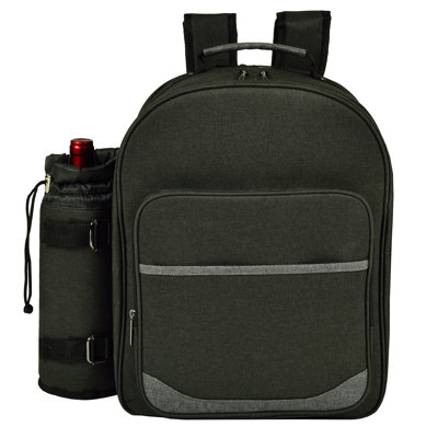 Latitude Run® - Picnic Backpack Soft Sided Cooler Equipped For Four