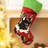 Christmas Black Cat Stocking