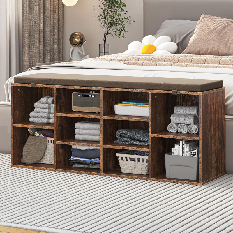 Shoe Storage Bench, Wood