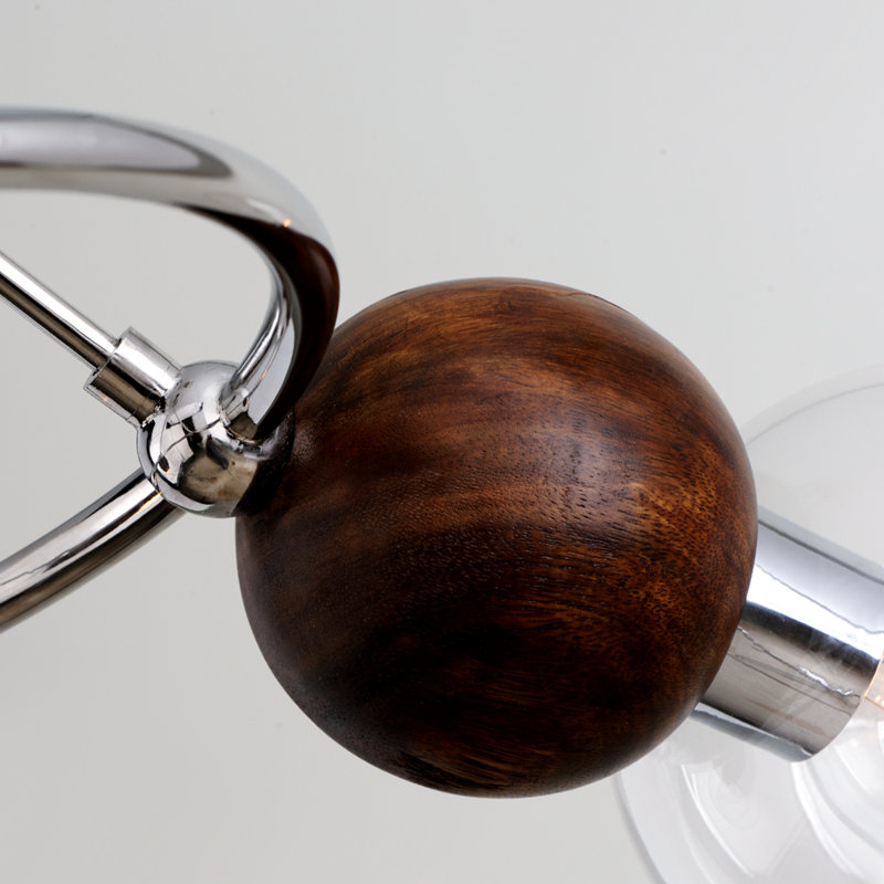 2 - Light Kitchen Island Geometric Pendant