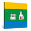 «Iekaterinburg City Flag», art mural sur toile-133581039
