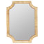 Lina Flat Rattan Mirror