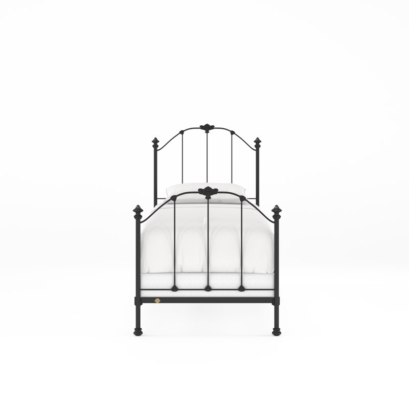 171 Country French Bed | Complete Standard, Twin, Gunmetal