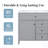 36" Freestanding Bathroom Vanity With Sink, Modern Mdf-Rubberwood Cabinet, Sink Is Included.-837618848