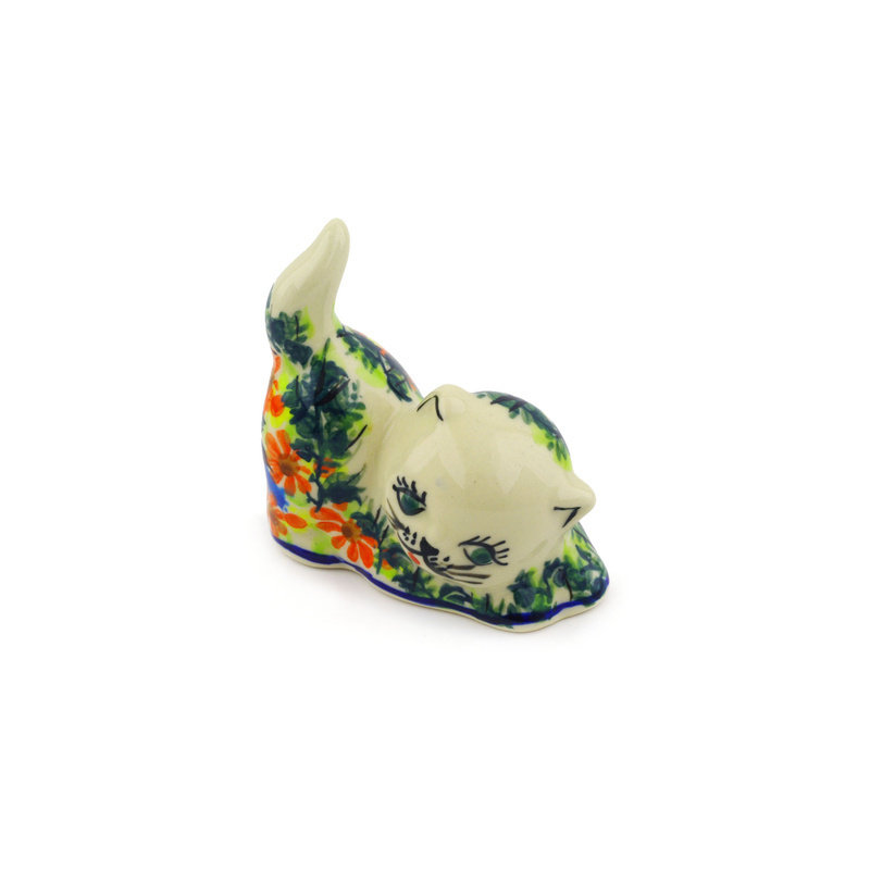 Figurine pour chat 3" en céramique