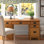 Bureau en bois massif Almendra