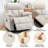 Oversize Manual Swivel Massage Recliner Chair With Heat And Vibration-708751208