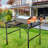 3Ft. Patio Rectangular Folding Table-2058359397