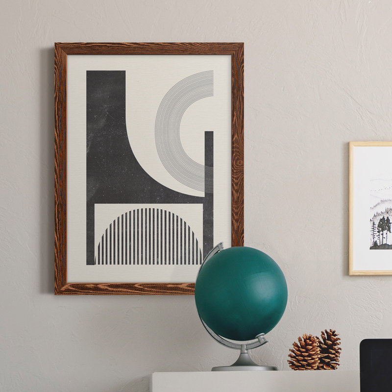" Unknown Space II ", Maple Framed, 17" H x 20" W x 1" D