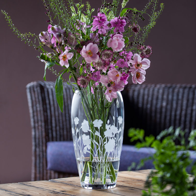 Dartington Crystal Bloom Table Vase