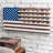 Wall American Challenge Coin Holder Display Case