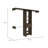 Calveston 1Drawer 4Shelf Closet System Dark Walnut-1213581111-1213581108