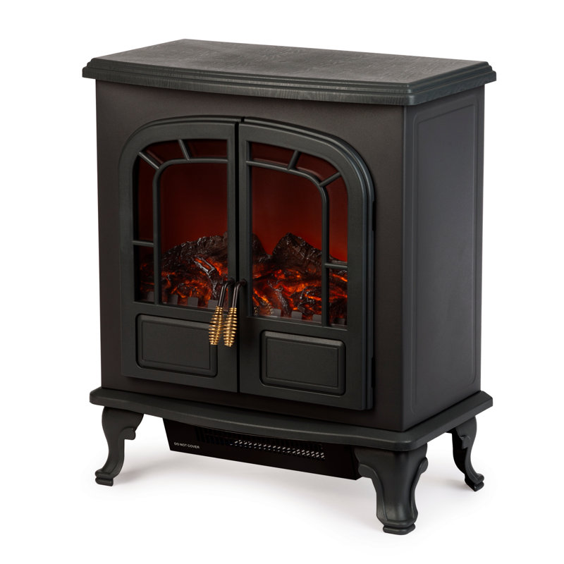 Auyeung Rosalind Wheeler 51 cm W Black Electric Stove with 20 BTU