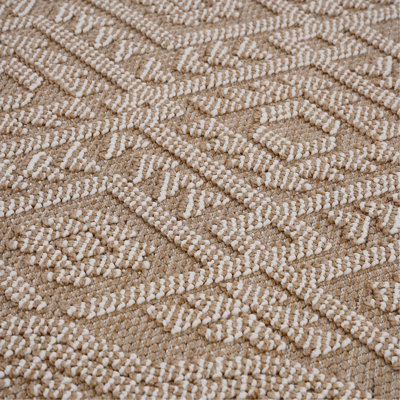 8X10 Natural / Traditional Indoor / Outdoor Area Rug