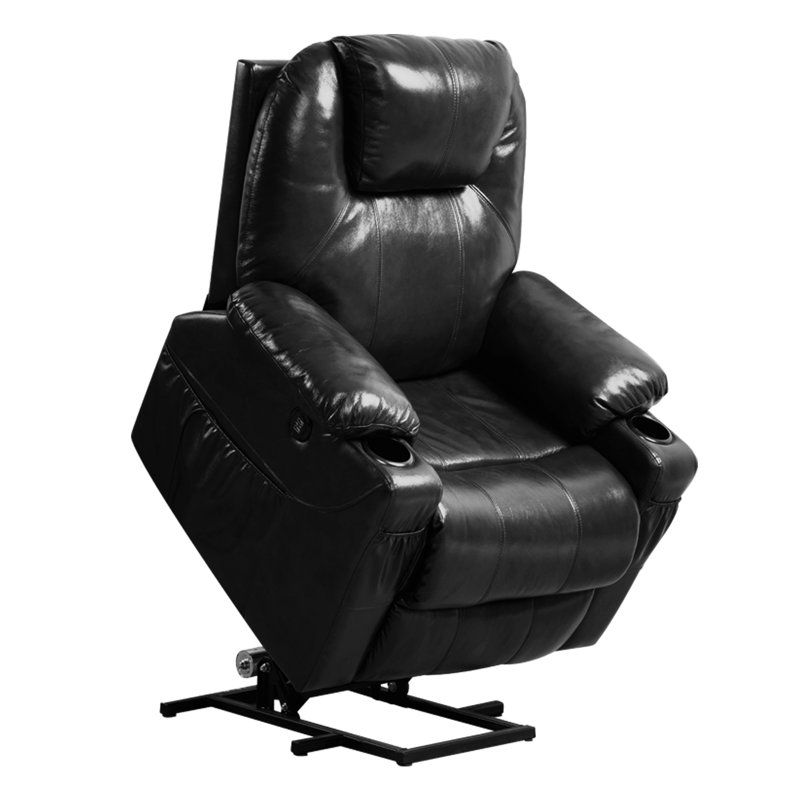 Fauteuil inclinable électrique lève-personne 33 po, Noir