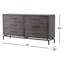 Greta 6 - Drawer Dresser
