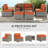Nija 6 - Person Seating Group with Cushions