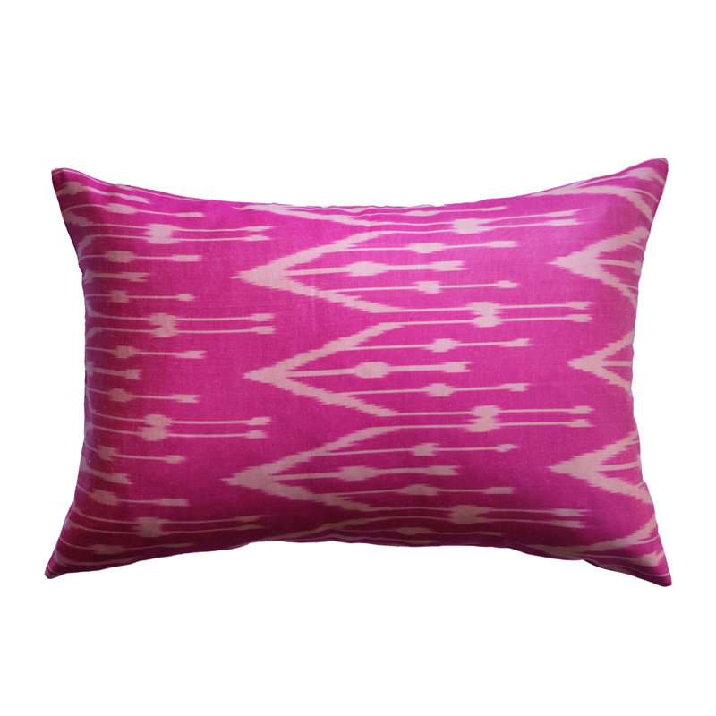 Yaza Silk Lumbar Pillow Cover & Insert
